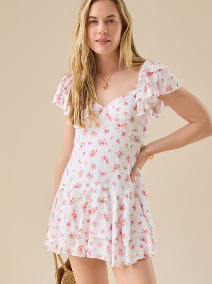 Penny Floral Mini Dress - TULLABEE