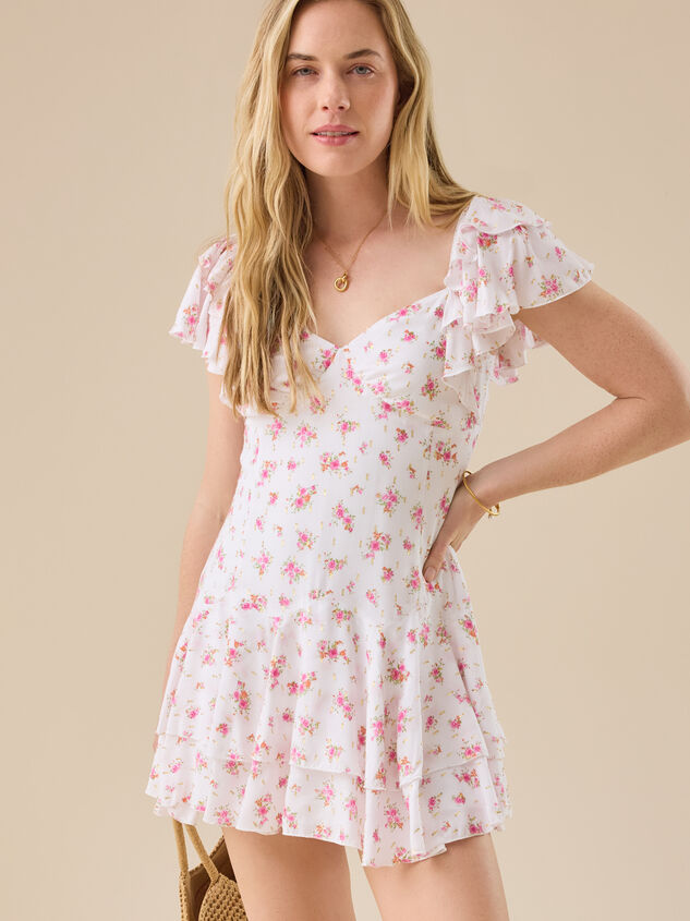 Penny Floral Mini Dress - TULLABEE
