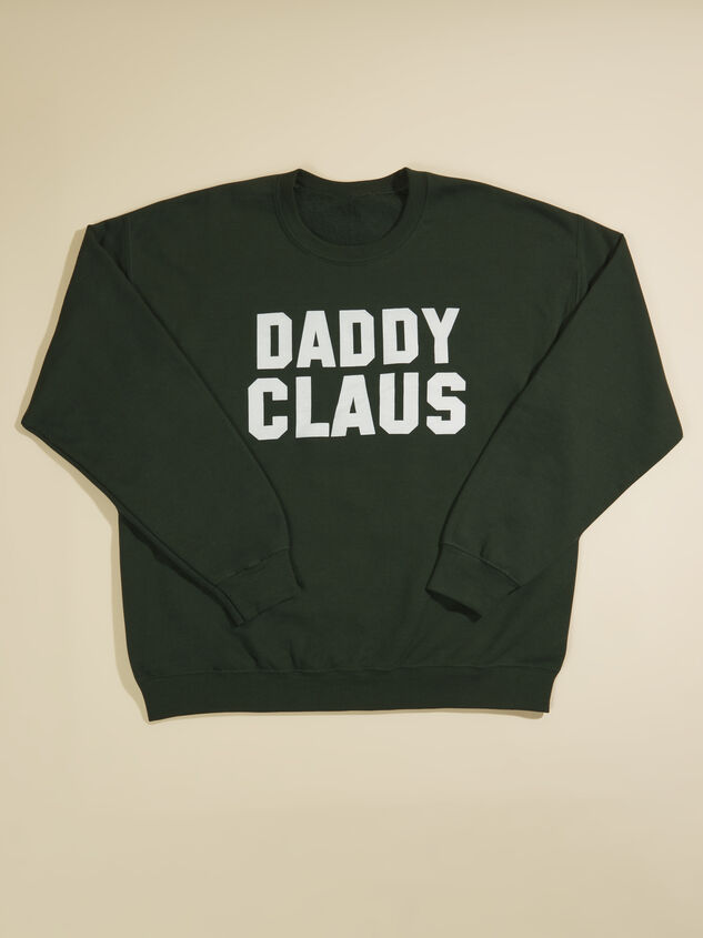 Daddy Claus Sweatshirt Detail 2 - TULLABEE