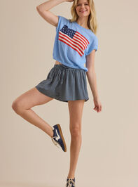 Viola Flag Sweater Vest - TULLABEE