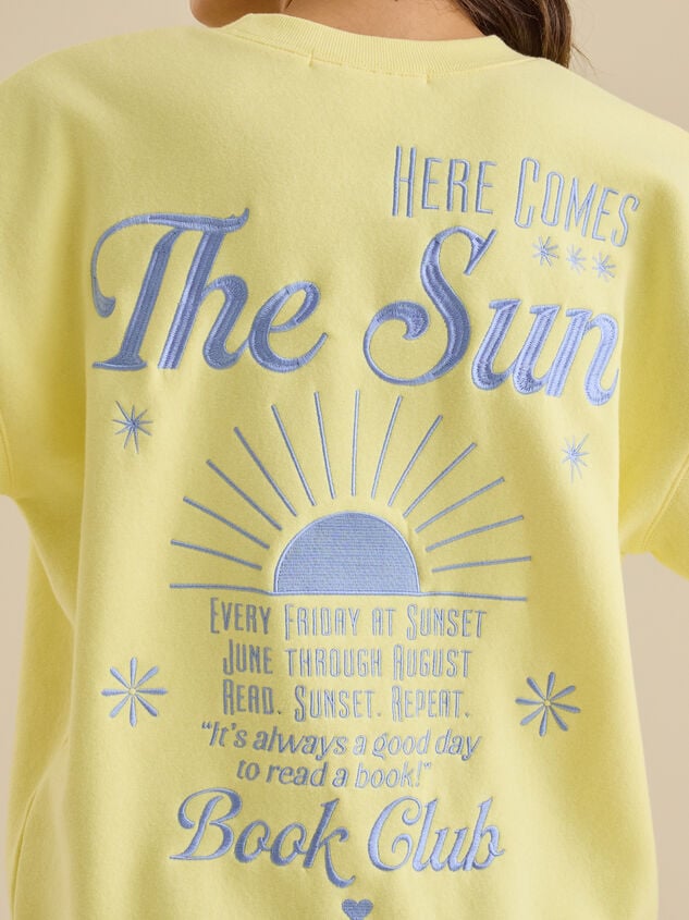 Here Comes The Sun Pullover Detail 6 - TULLABEE