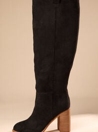 Angel Suede Boot Detail 2 - TULLABEE