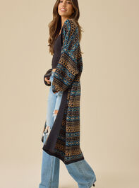 Nina Fair Isle Duster Detail 5 - TULLABEE