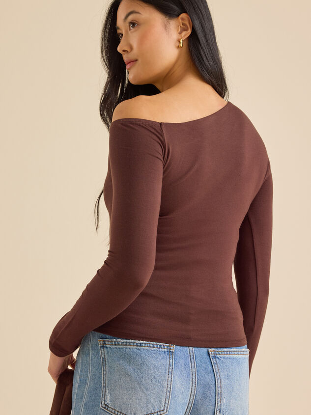Genevieve Asymmetrical Top Detail 4 - TULLABEE