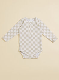 Jamie Checkered Bodysuit - TULLABEE
