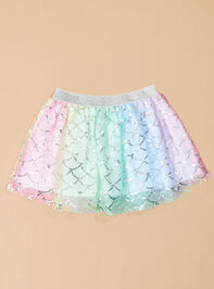 Rainbow Mermaid Tutu Detail 4 - TULLABEE