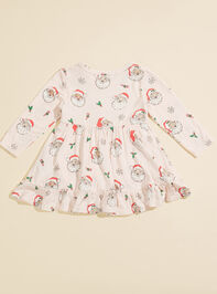Vintage Santa Bodysuit Dress Detail 3 - TULLABEE