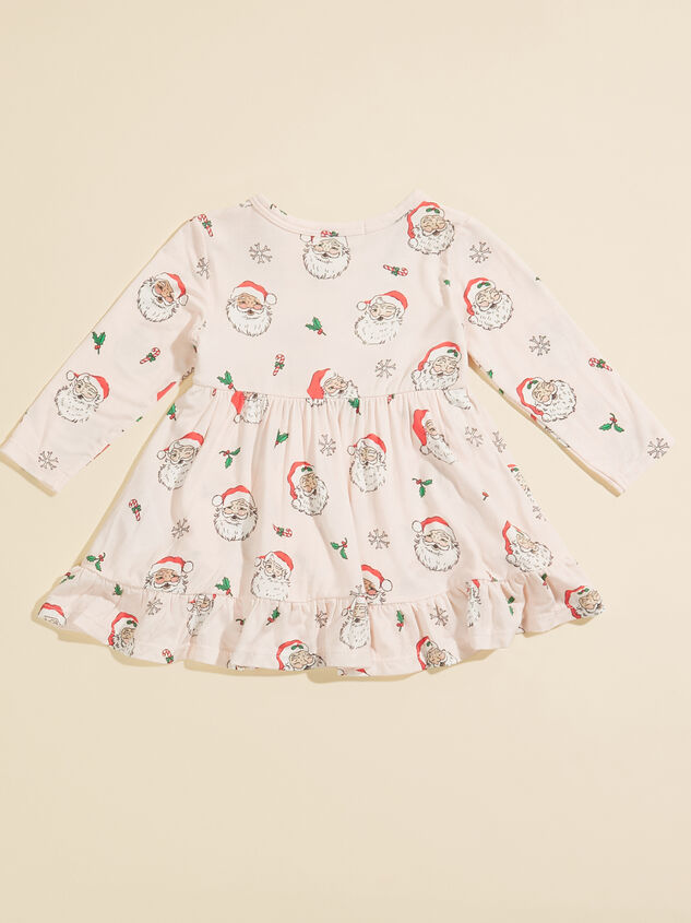 Vintage Santa Bodysuit Dress Detail 3 - TULLABEE