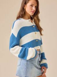 Juju Striped Sweater Detail 2 - TULLABEE