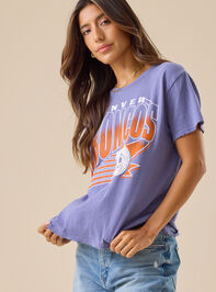 Denver Broncos Distressed Tee Detail 3 - TULLABEE