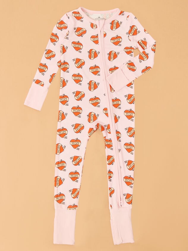 Mom Heart Tattoo Sleeper - TULLABEE
