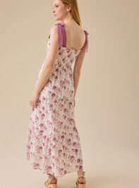 Karlie Floral Maxi Dress Detail 4 - TULLABEE