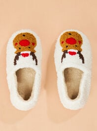 Reindeer Sherpa Slipper - TULLABEE