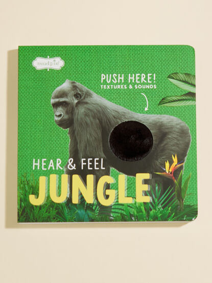 Jungle Hear and Feel Book by Mudpie - TULLABEE