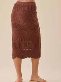 Colton Crochet Midi Skirt Detail 5 - TULLABEE