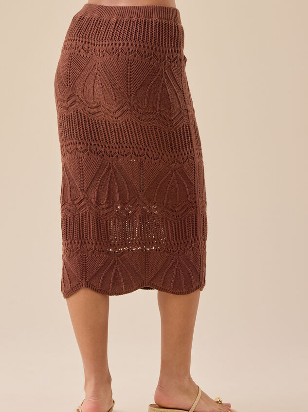 Colton Crochet Midi Skirt Detail 5 - TULLABEE