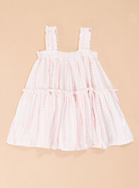 Carly Flowy Bow Dress Detail 2 - TULLABEE