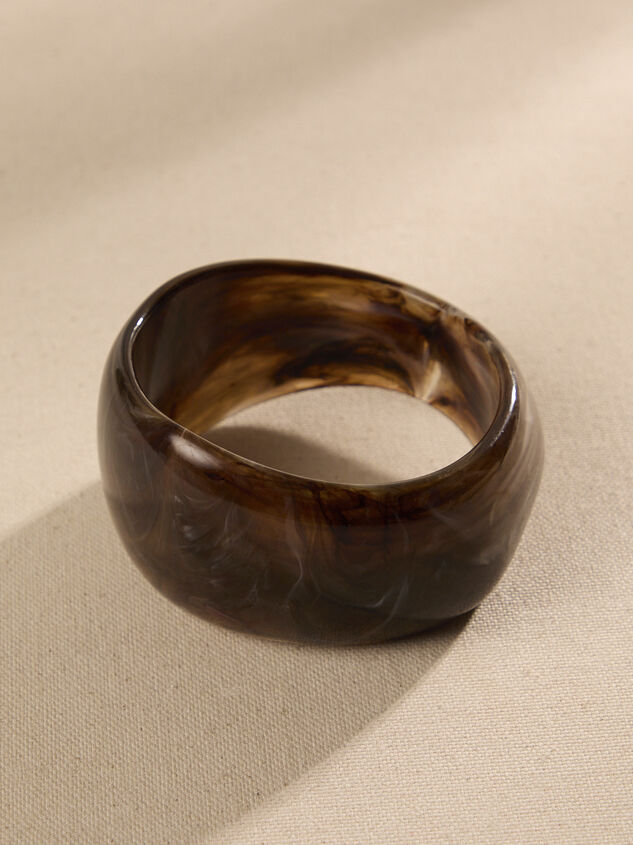Midnight Resin Bangle - TULLABEE