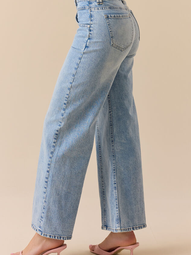 Peyton Wide Leg Jean Detail 4 - TULLABEE