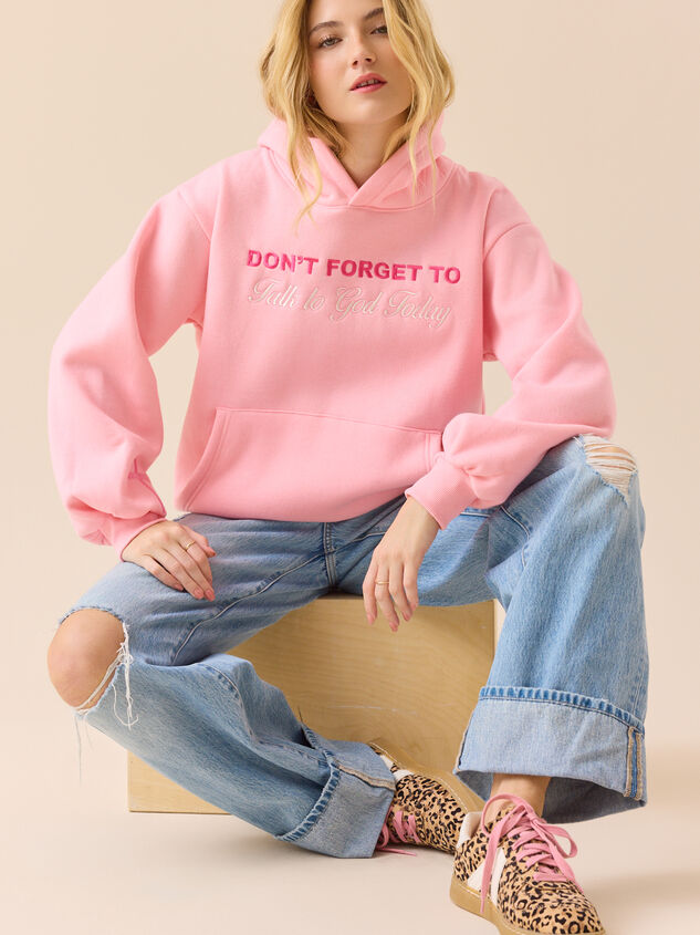 Talk To God Today Hoodie - TULLABEE