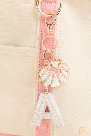 Beaded Seashell Bag Charm - Altar'd State - 