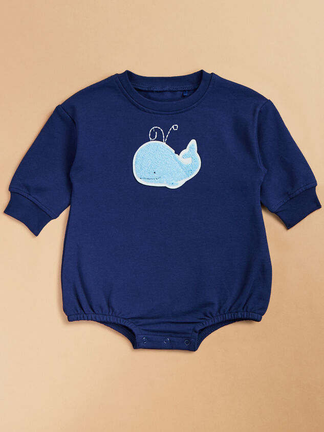 Bubbly Whale French Terry Bubble - TULLABEE