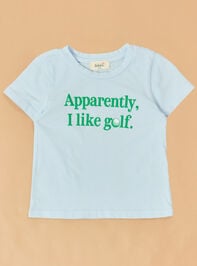 Apparently I Like Golf Tee - TULLABEE