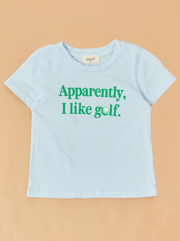 Apparently I Like Golf Tee - TULLABEE