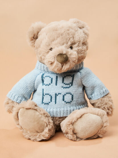 Big Bro Teddy Bear by Mud Pie - TULLABEE