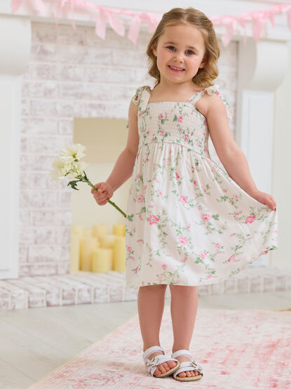 Anaya Floral Mini Dress - TULLABEE