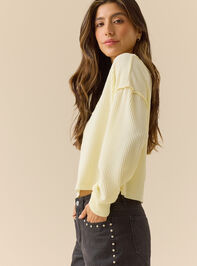 Layne Ribbed Top Detail 3 - TULLABEE
