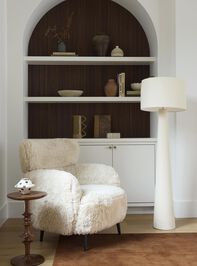 Elsie Boucle Floor Lamp Detail 7 - TULLABEE