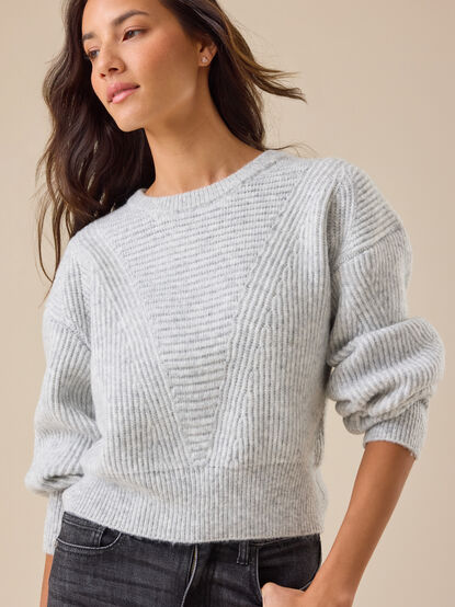 Reya Ribbed Sweater - TULLABEE