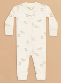 Happy Puppies Romper by Quincy Mae - TULLABEE