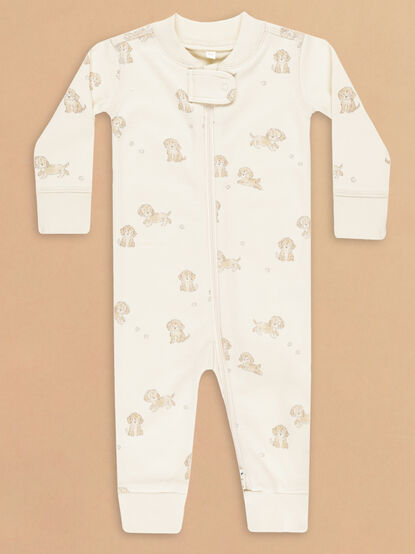Happy Puppies Romper by Quincy Mae - TULLABEE