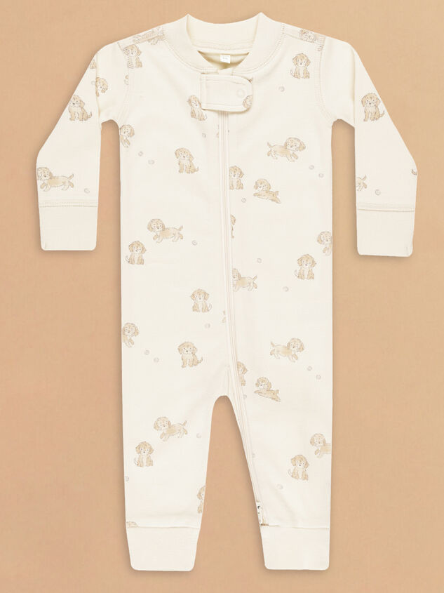 Happy Puppies Romper by Quincy Mae - TULLABEE
