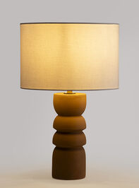 Emmie Terracotta Table Lamp Detail 3 - TULLABEE