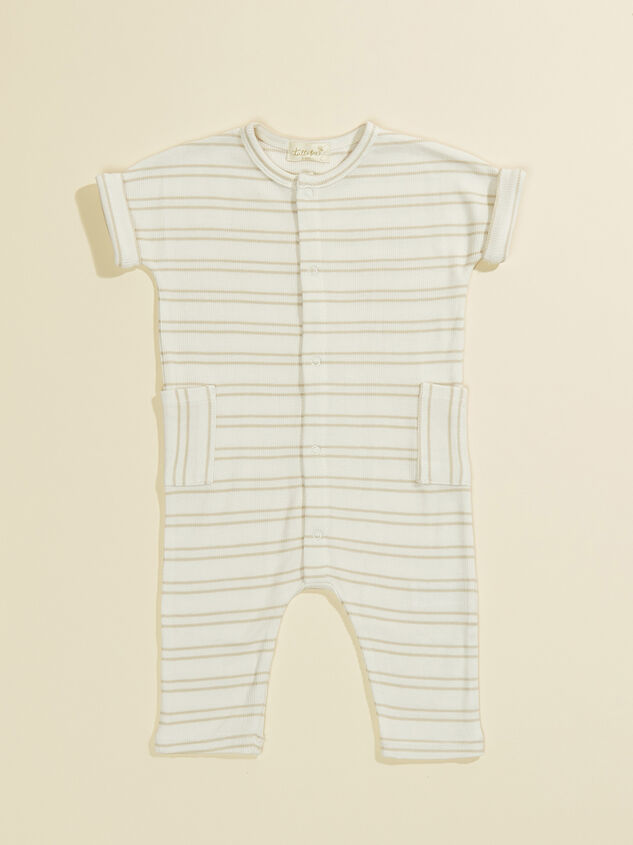 Clay Stripe Jumpsuit - TULLABEE