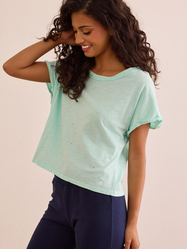 Impact Air Flowy Tee Detail 4 - TULLABEE