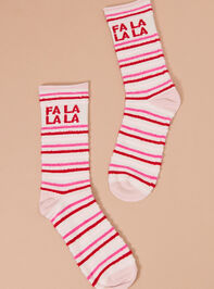 Fa La La La Cozy Socks - TULLABEE