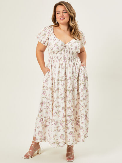 Claire Floral Maxi Dress - TULLABEE