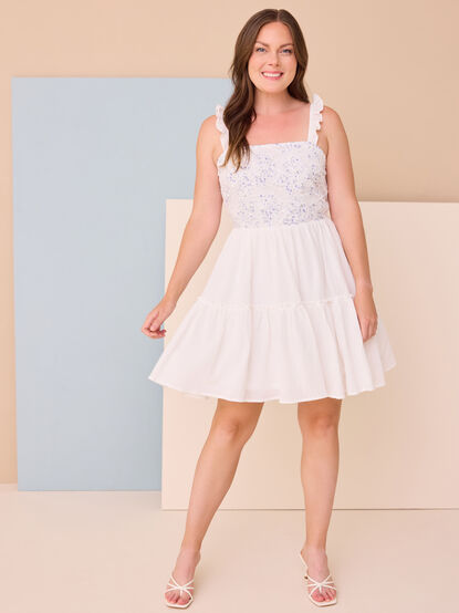 Lucy Floral Tiered Dress - TULLABEE