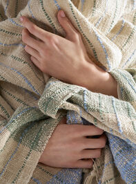 Bluebell Throw Detail 3 - TULLABEE