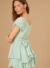 Haisley Double Layered Romper Detail 2 - TULLABEE