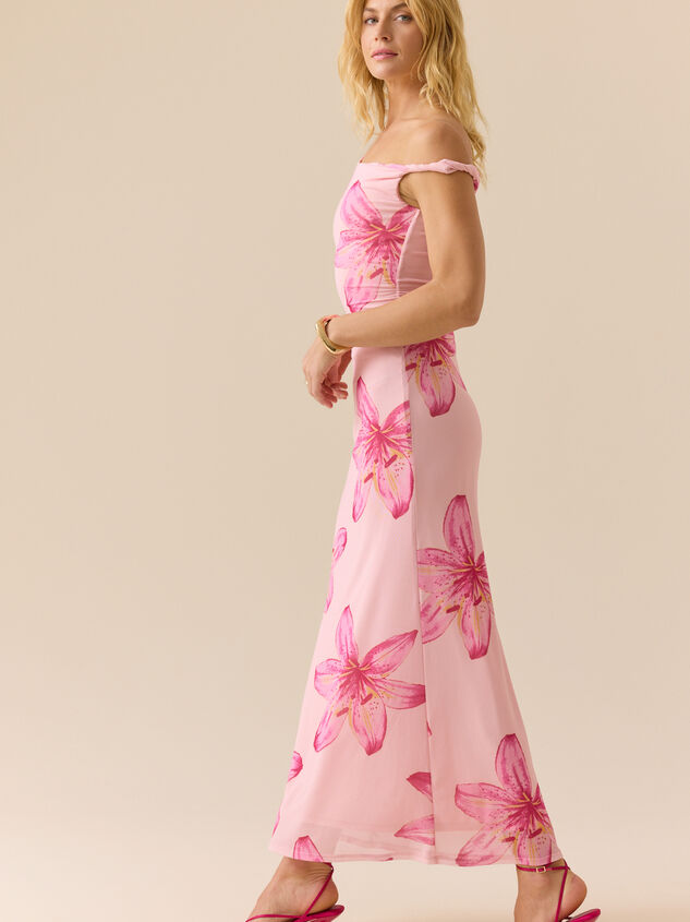 Rosa Maxi Dress Detail 3 - TULLABEE