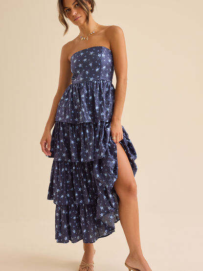 Finley Floral Maxi Dress - TULLABEE
