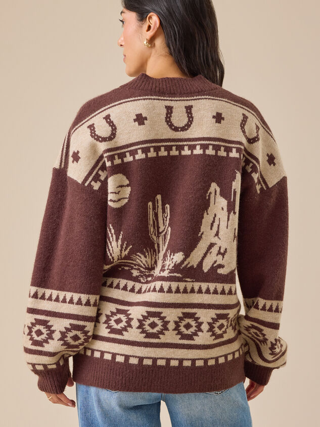 Carina Oversized Cowboy Cardigan - TULLABEE