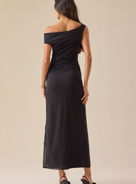 Kalea Mesh Maxi Dress Detail 4 - TULLABEE