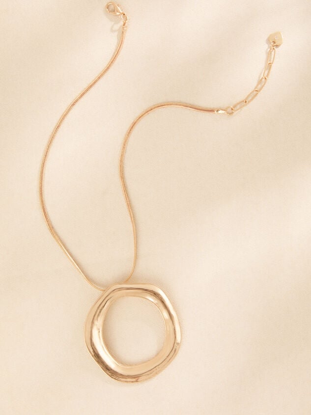 Jilli Open Circle Necklace - TULLABEE