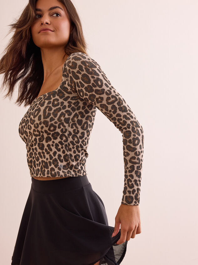 Studio Balance Leopard Long Sleeve Detail 5 - TULLABEE